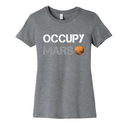 Occupy Mars Womens Cotton Tee