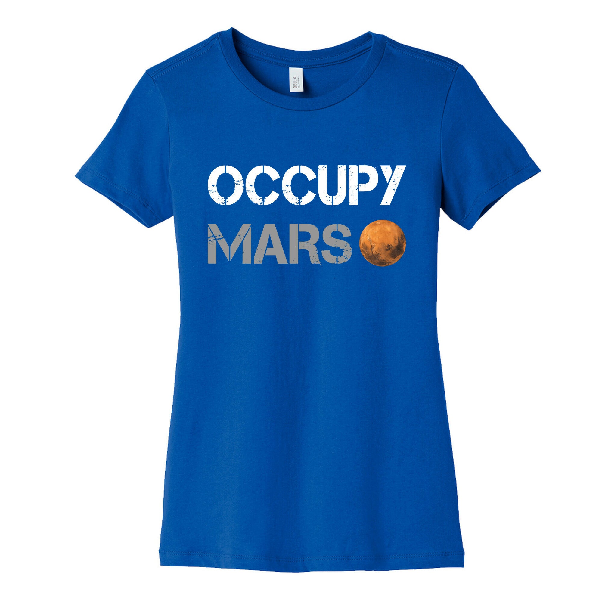 Occupy Mars Womens Cotton Tee