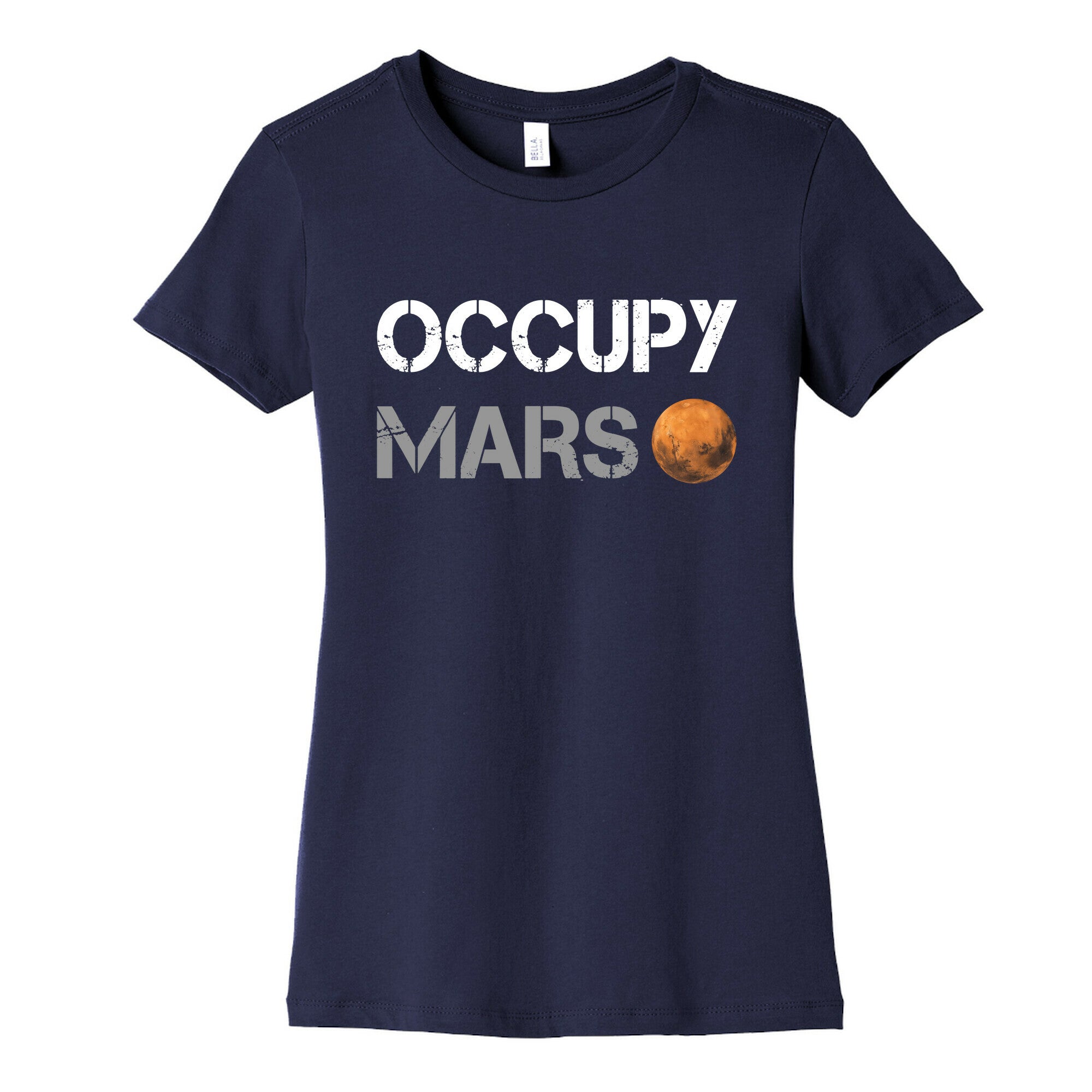 Occupy Mars Womens Cotton Tee