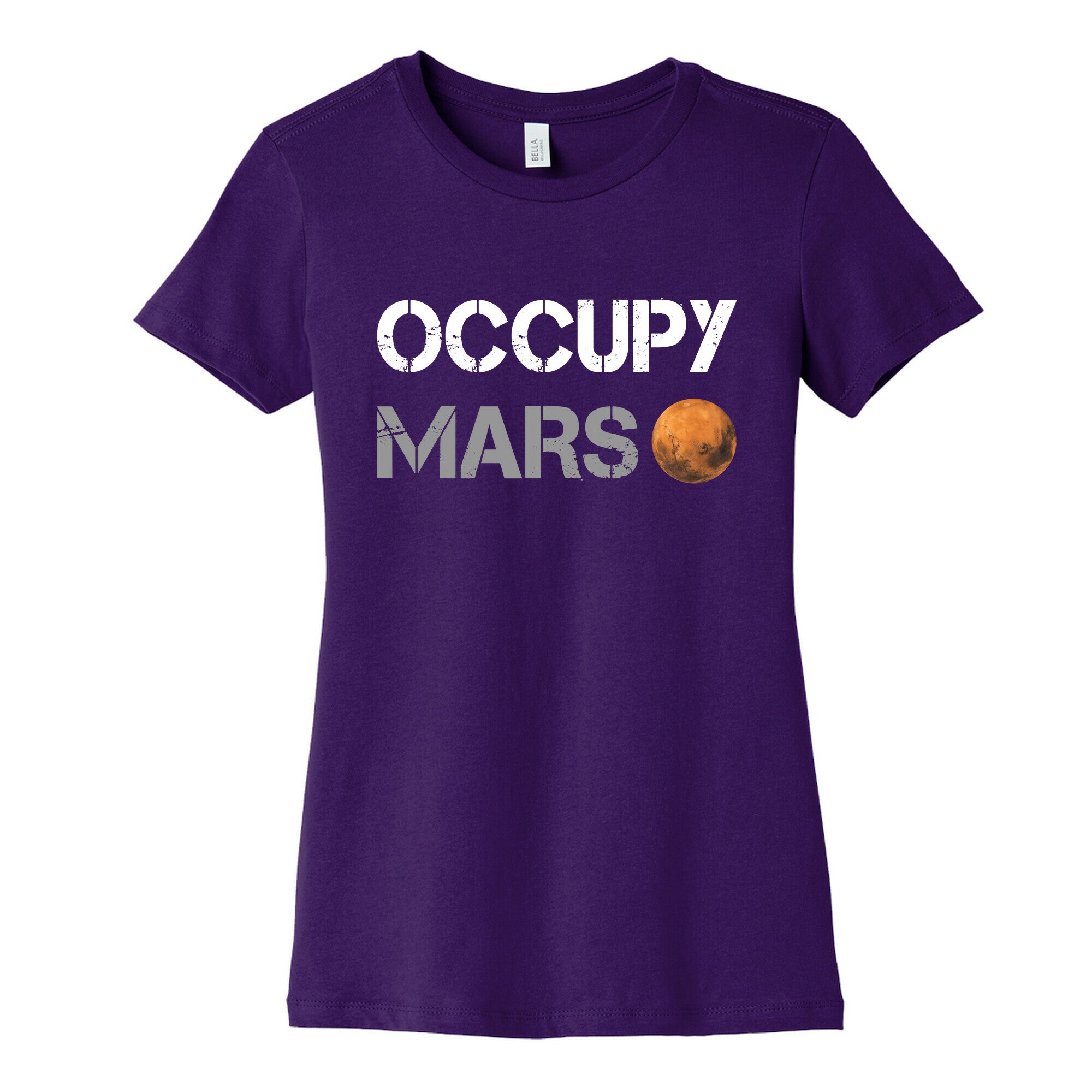 Occupy Mars Womens Cotton Tee