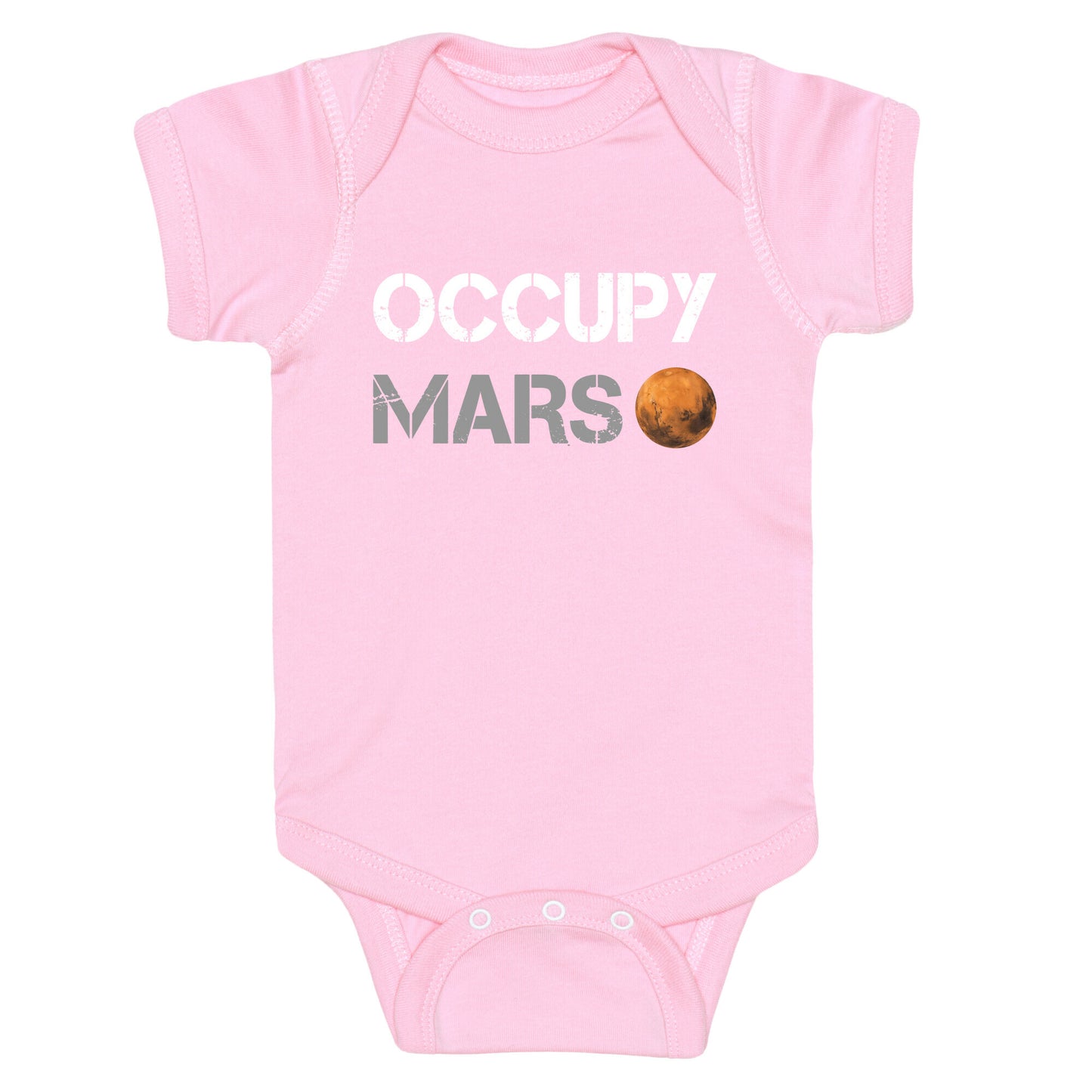 Occupy Mars Baby One-Piece