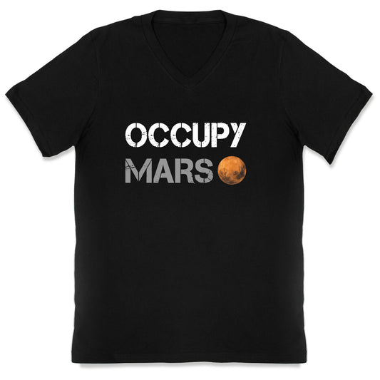 Occupy Mars V-Neck