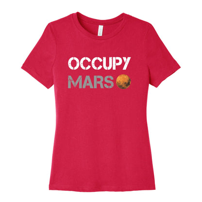 Occupy Mars Womens Cotton Tee