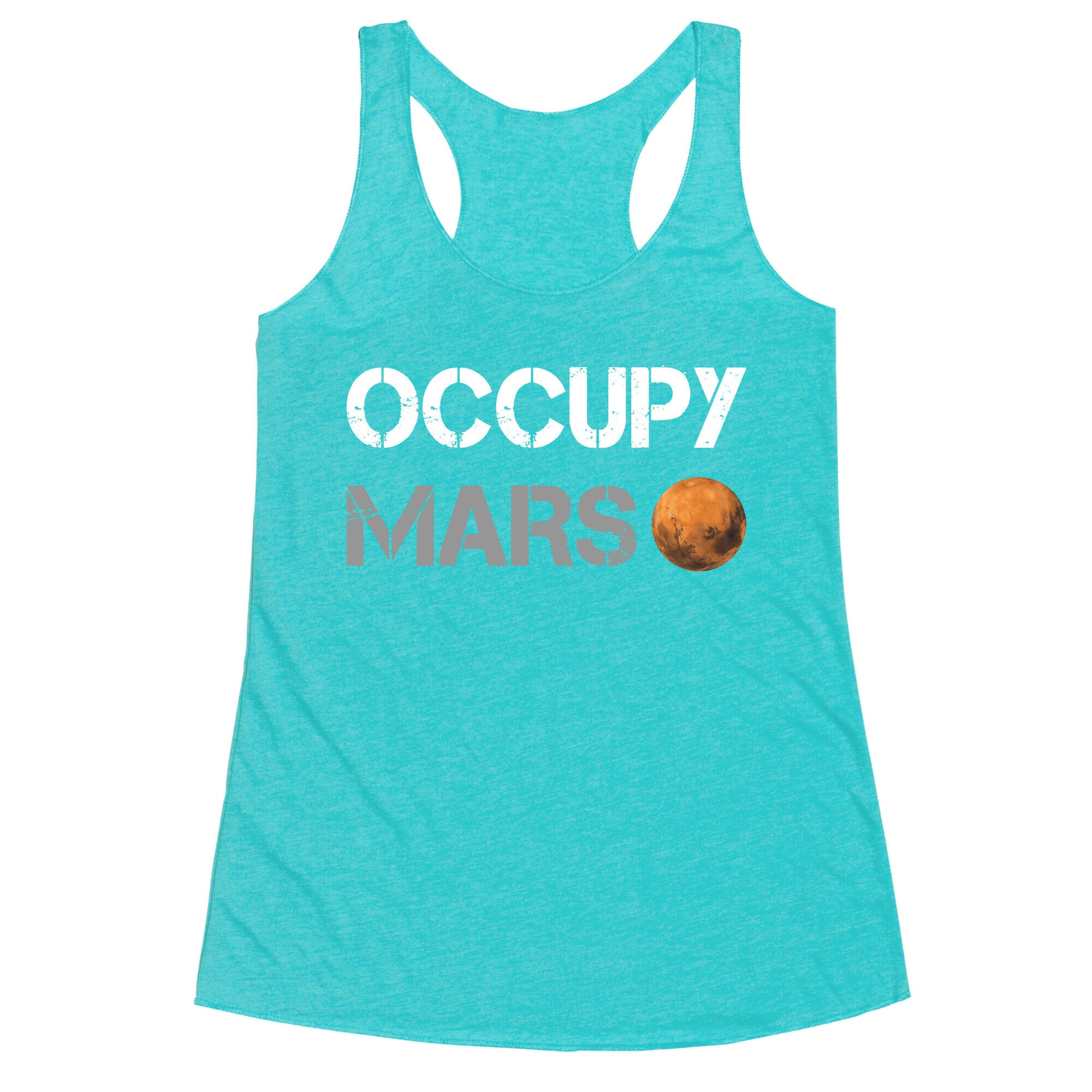 Occupy Mars Racerback Tank