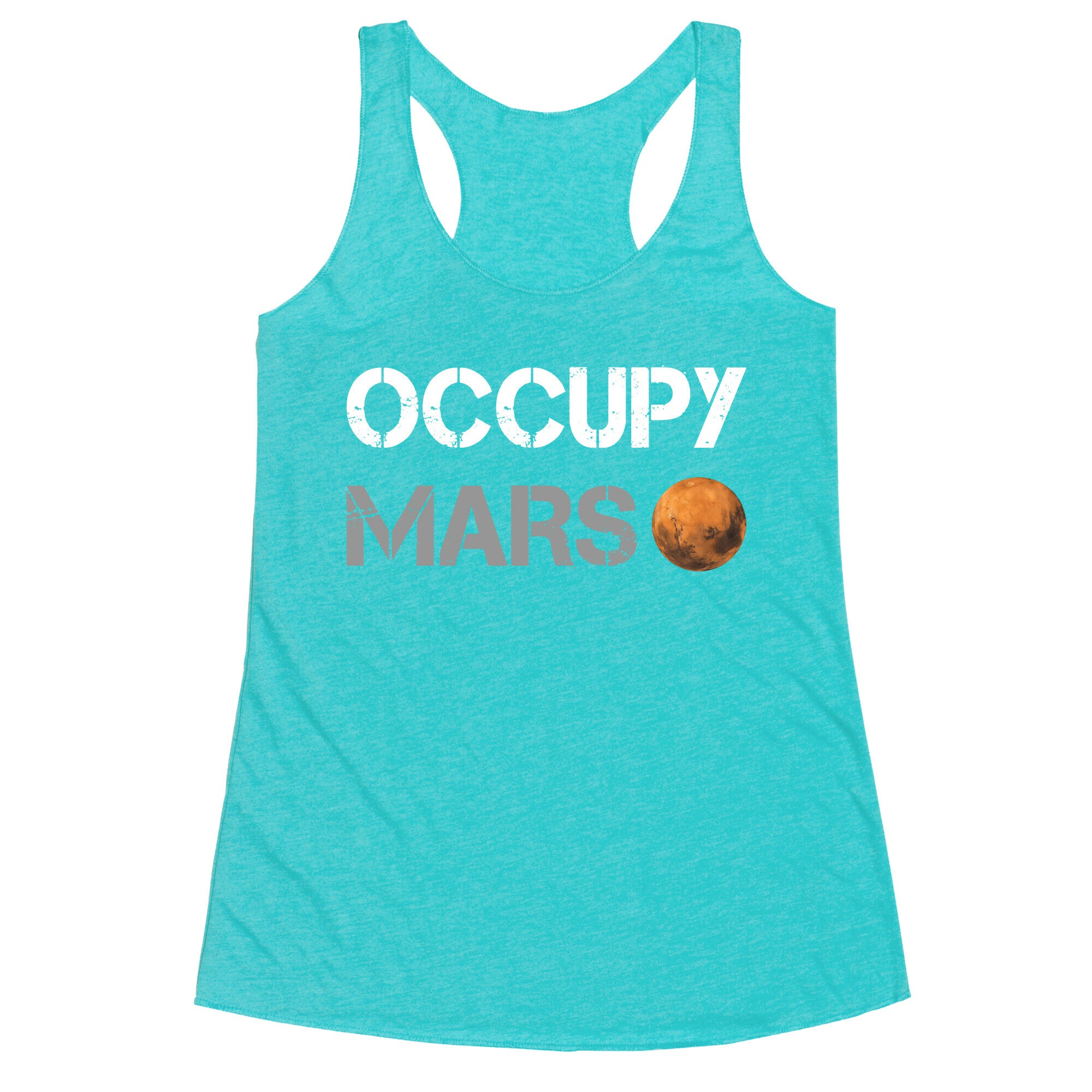 Occupy Mars Racerback Tank