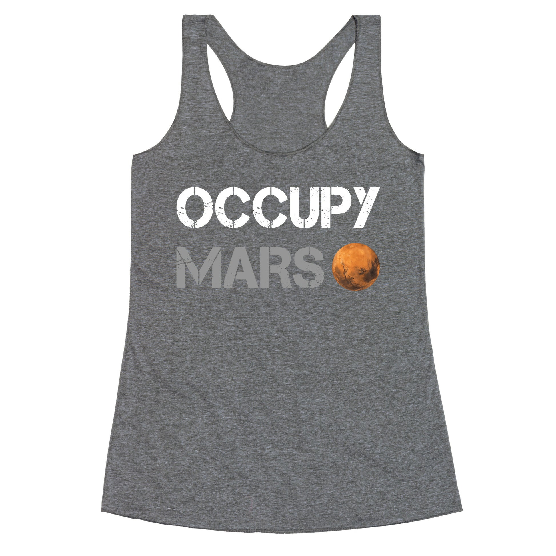 Occupy Mars Racerback Tank