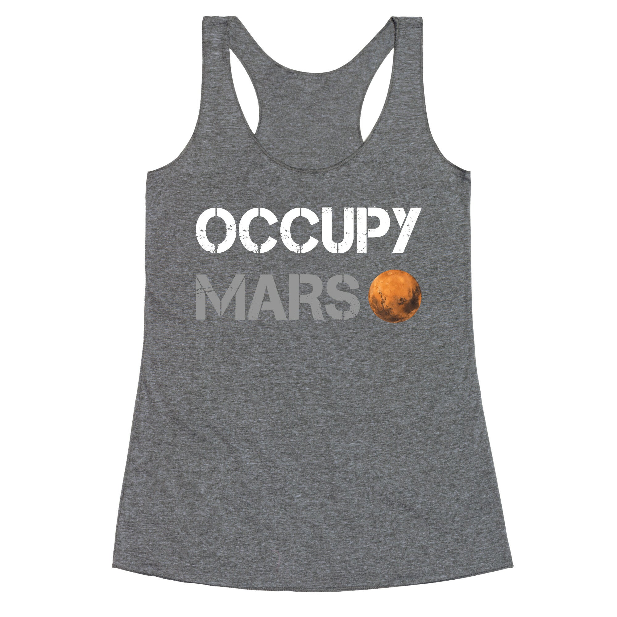 Occupy Mars Racerback Tank