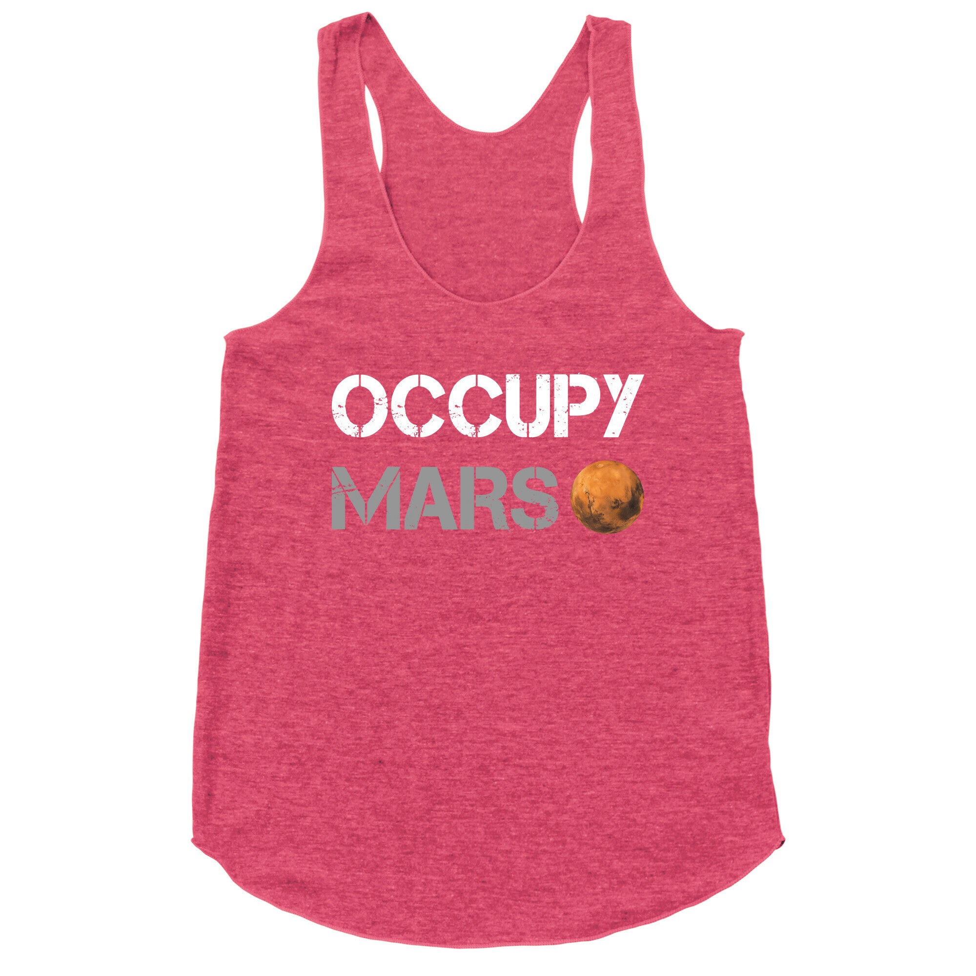 Occupy Mars Racerback Tank