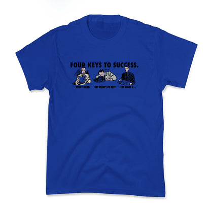Four Keys to Success Kids Tee