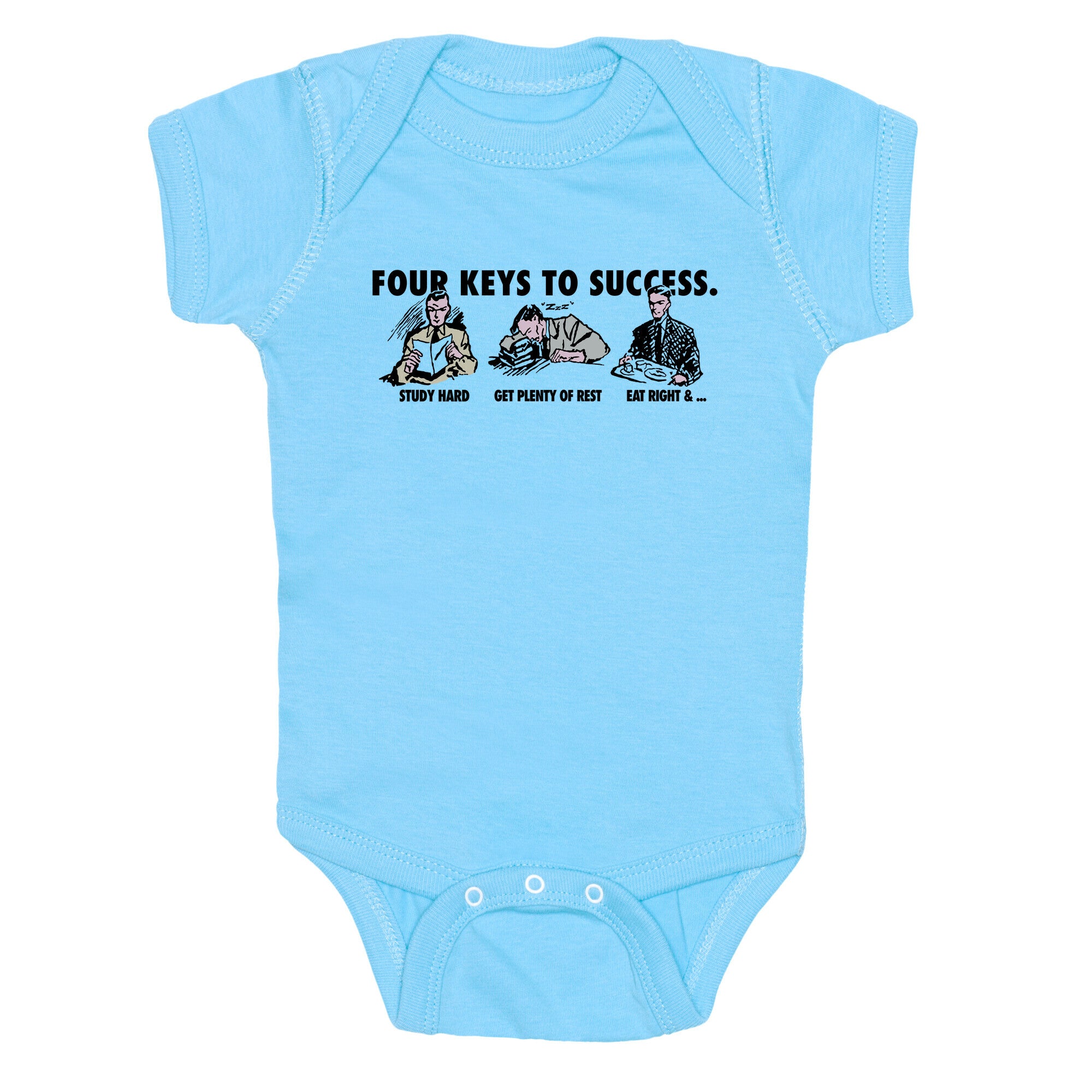 Four Keys to Success Baby One-Piece