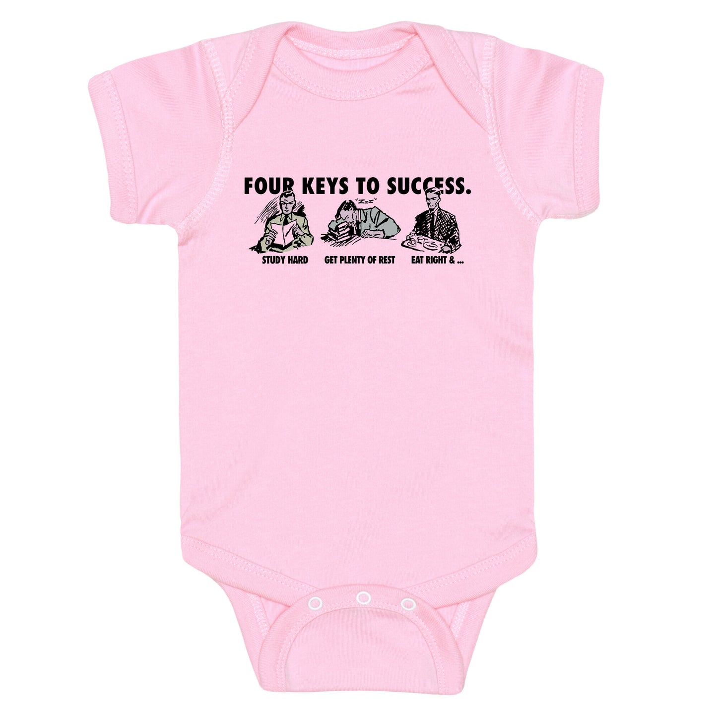 Four Keys to Success Baby One-Piece