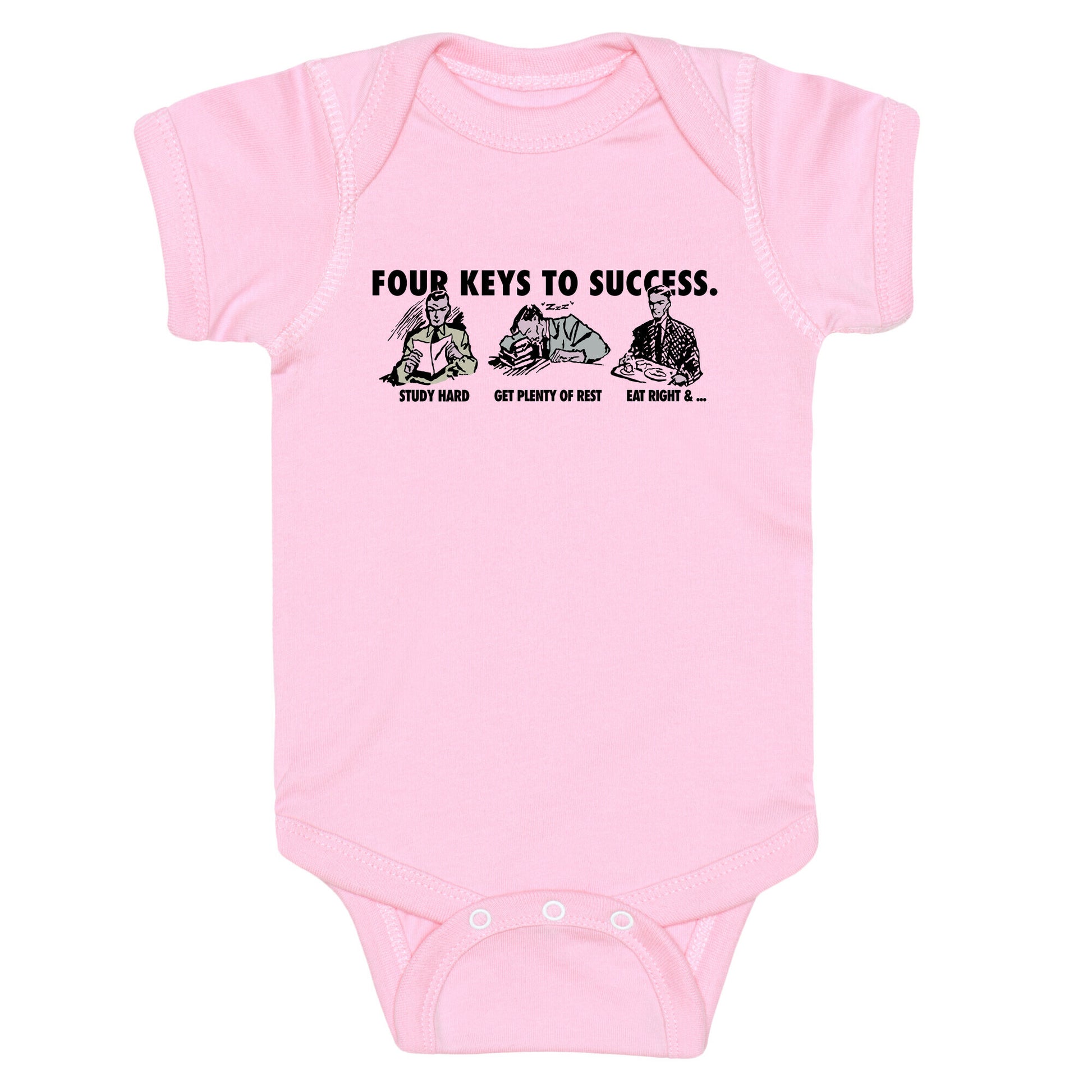 Four Keys to Success Baby One-Piece