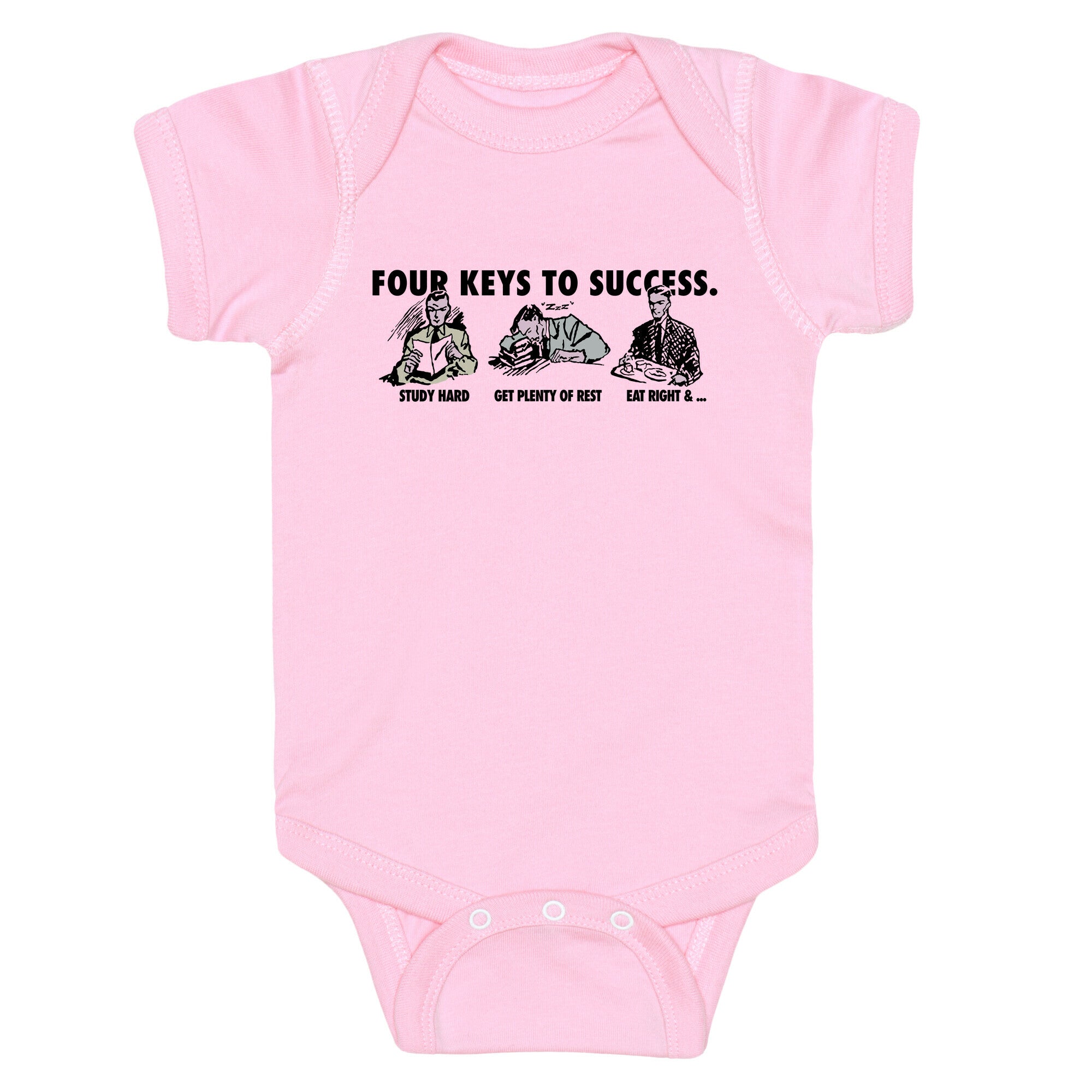 Four Keys to Success Baby One-Piece