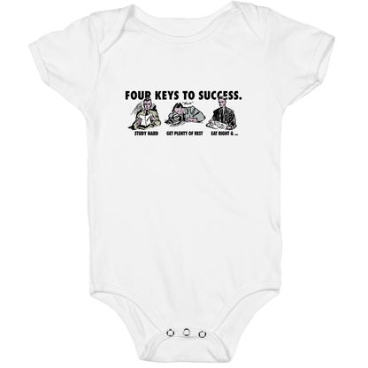 Four Keys to Success Baby One-Piece