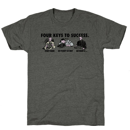 Four Keys to Success Unisex Triblend Tee
