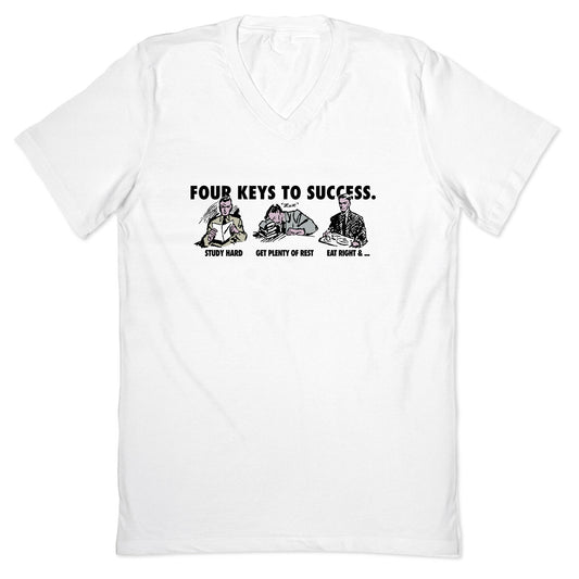 Four Keys to Success V-Neck