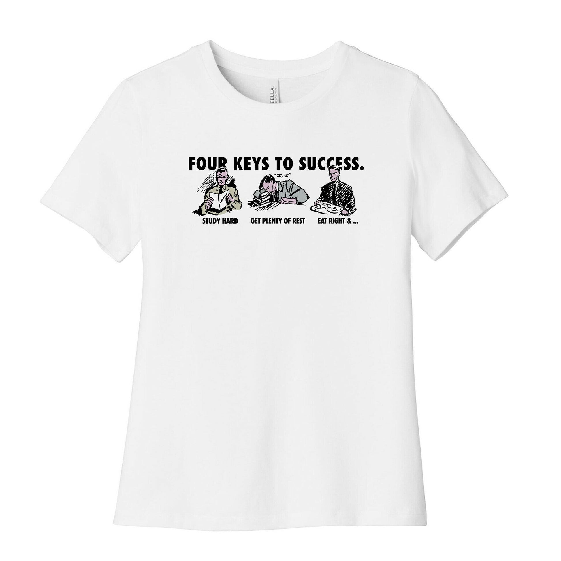 Four Keys to Success Womens Cotton Tee