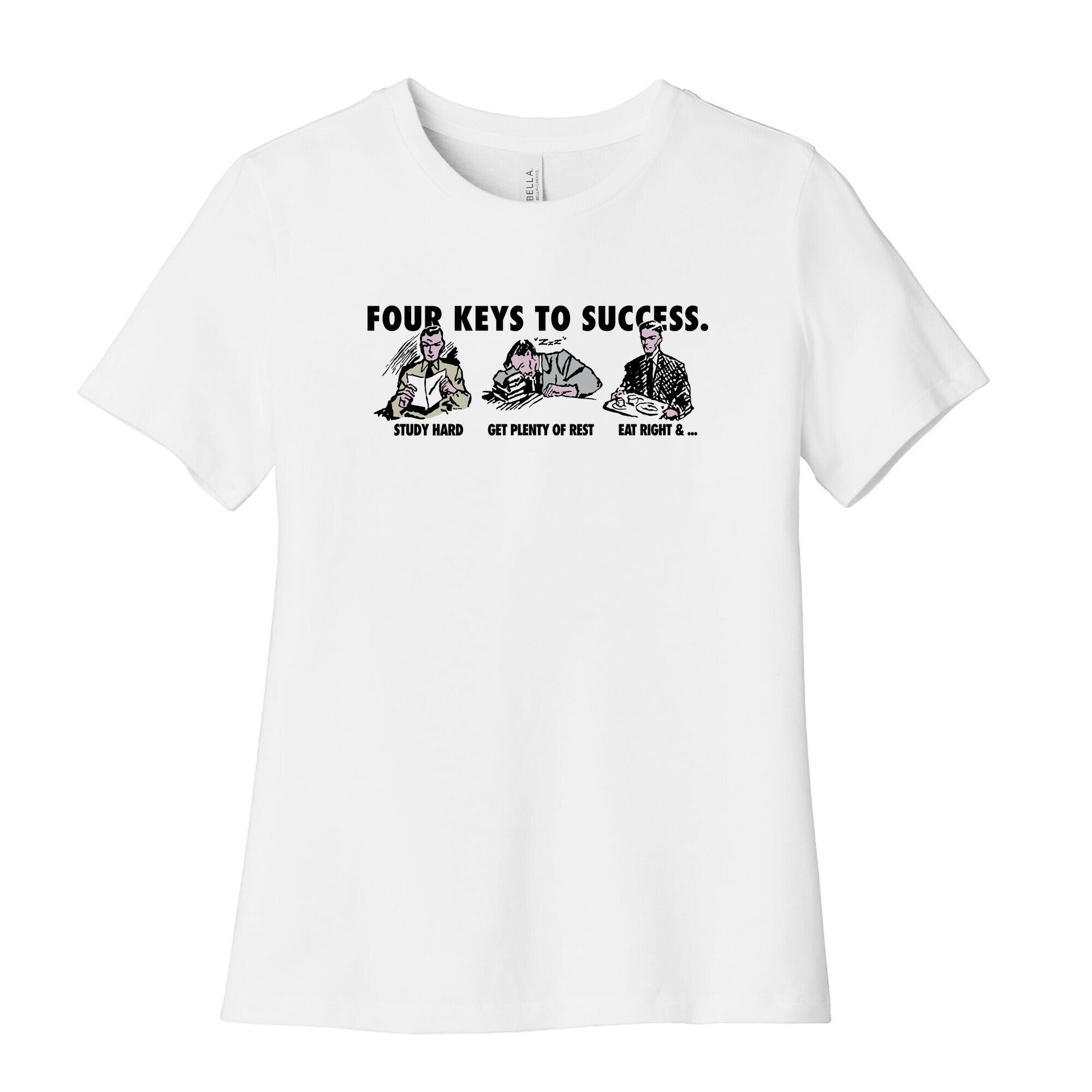 Four Keys to Success Womens Cotton Tee