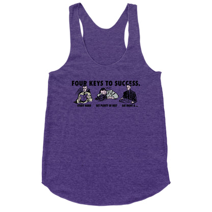Four Keys to Success Racerback Tank