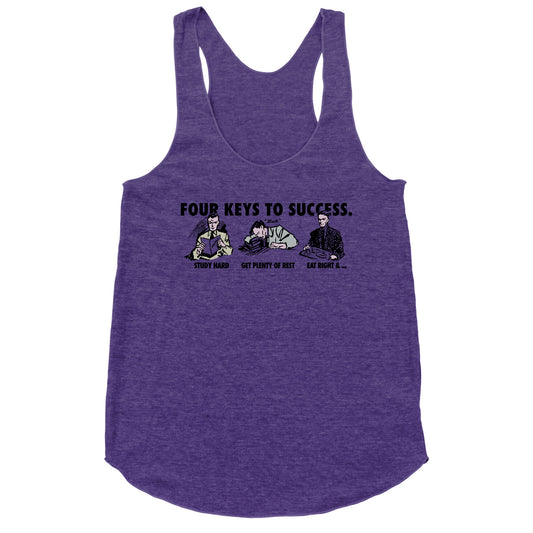 Four Keys to Success Racerback Tank