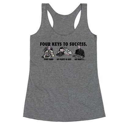 Four Keys to Success Racerback Tank