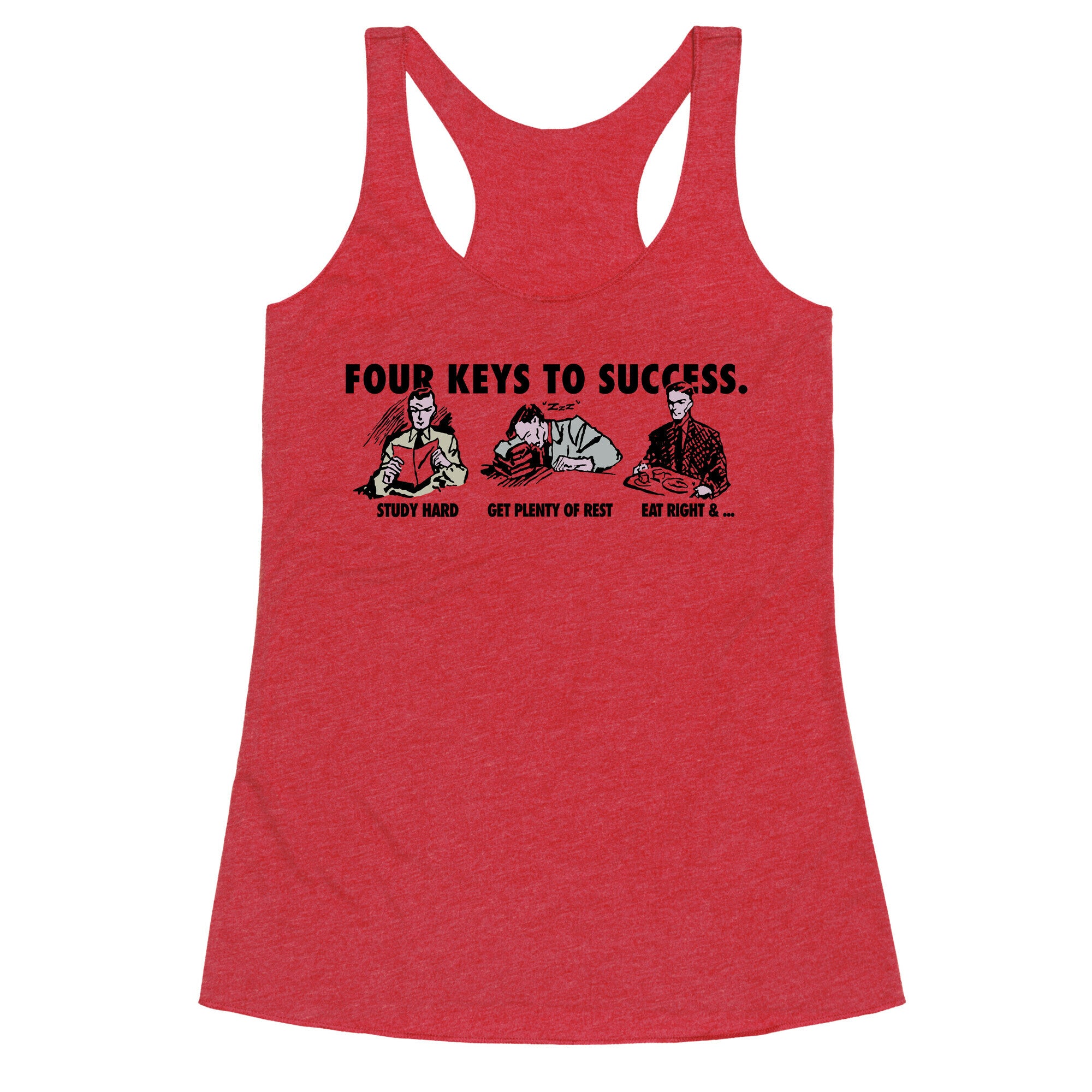 Four Keys to Success Racerback Tank