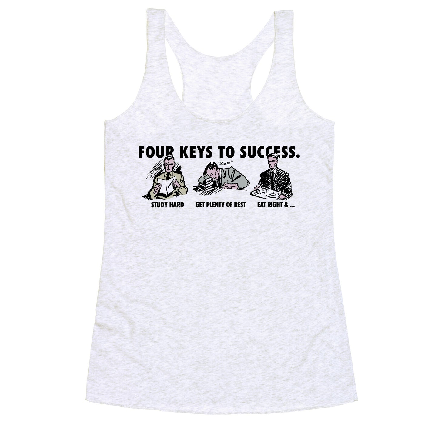 Four Keys to Success Racerback Tank