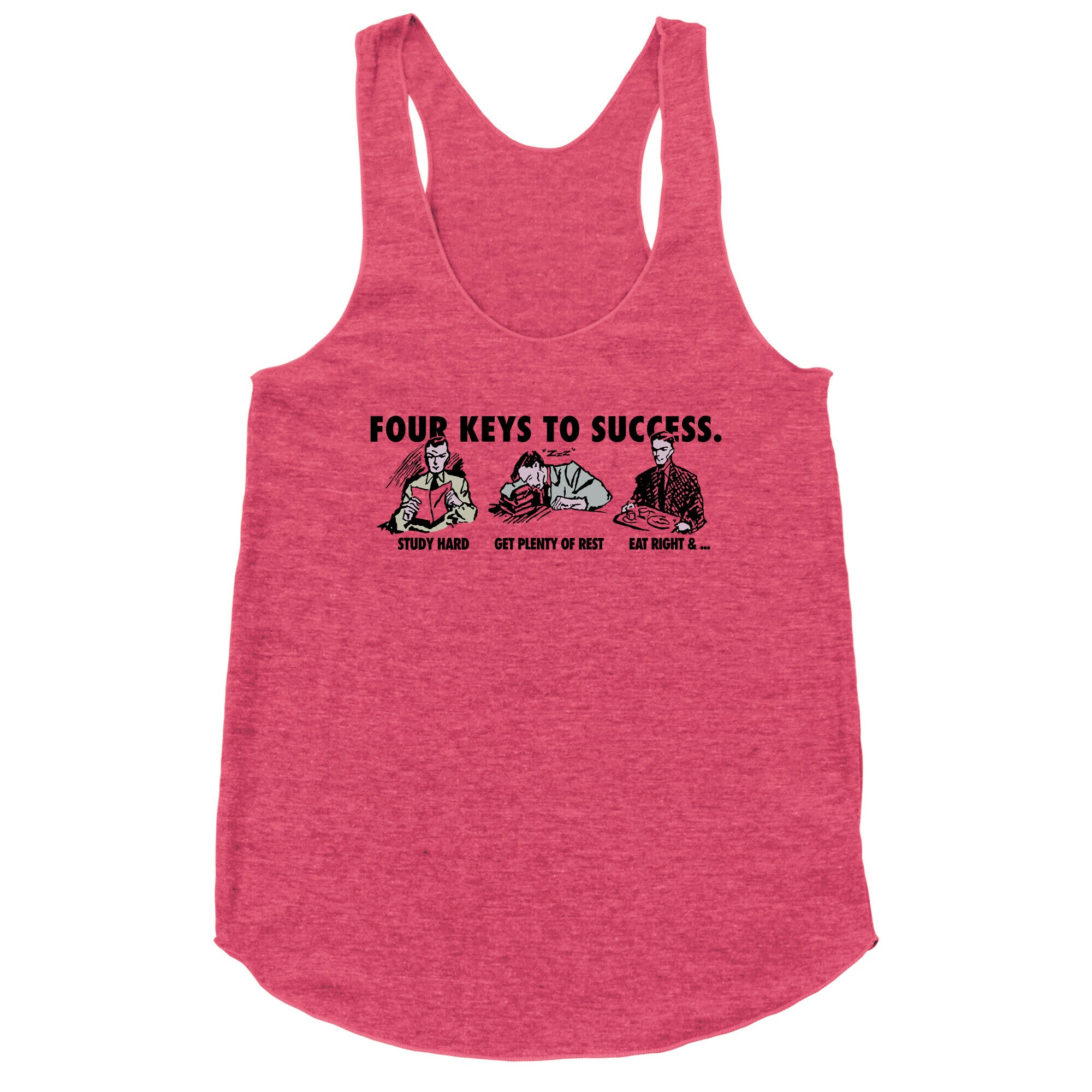 Four Keys to Success Racerback Tank