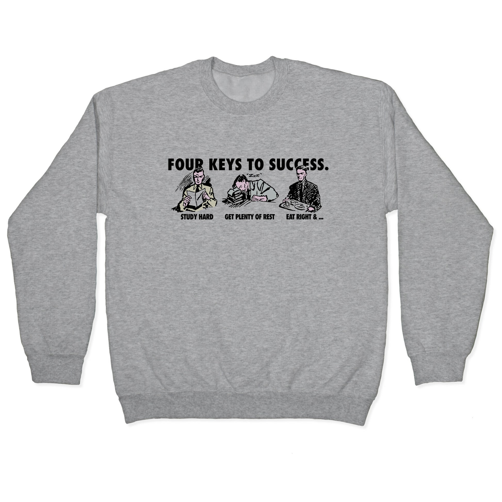 Four Keys to Success Crewneck Sweatshirt