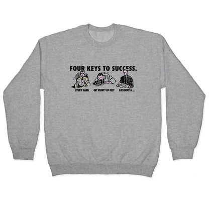 Four Keys to Success Crewneck Sweatshirt
