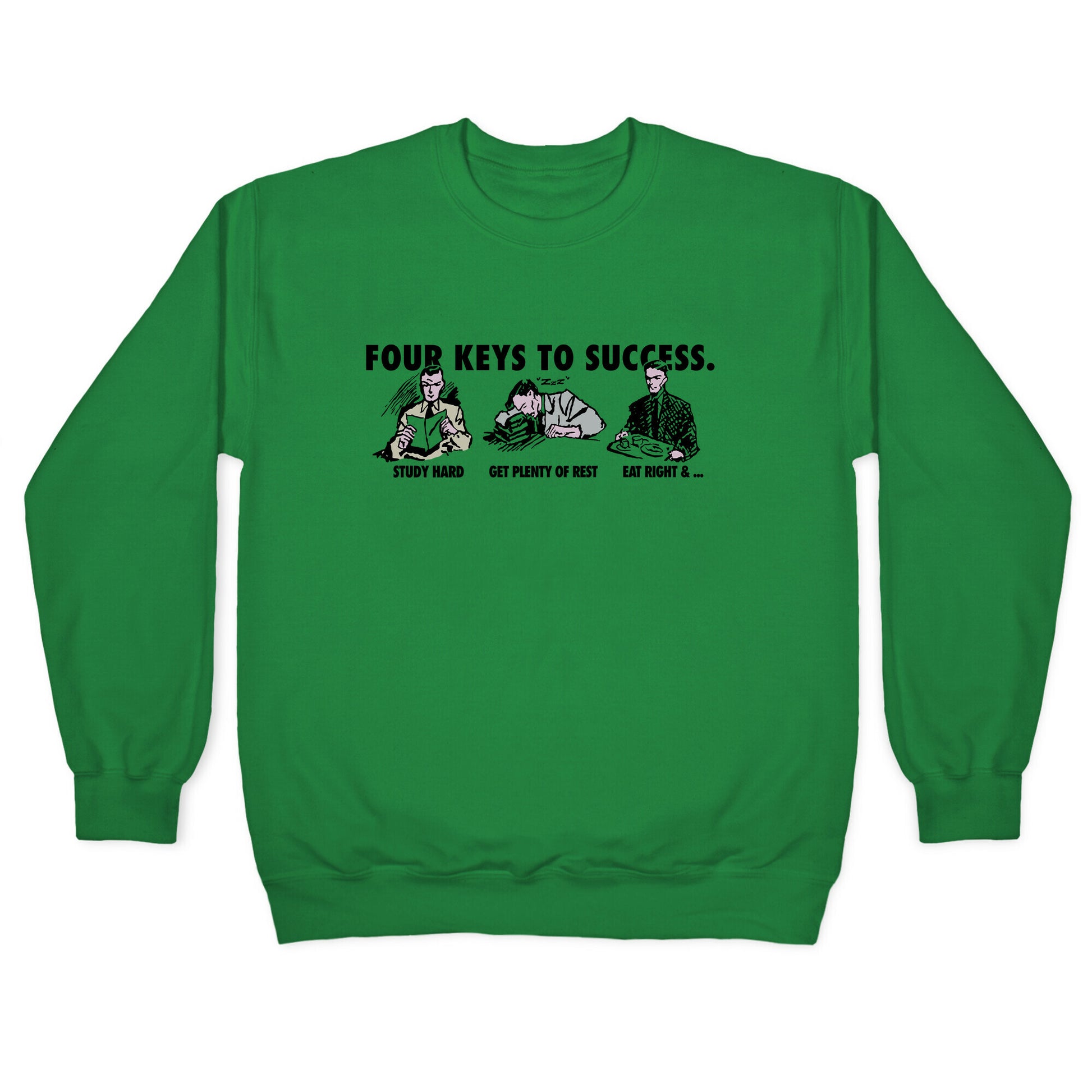 Four Keys to Success Crewneck Sweatshirt
