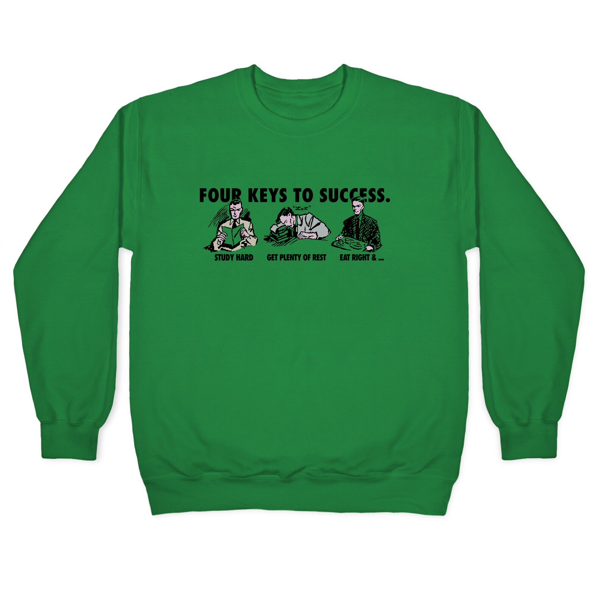 Four Keys to Success Crewneck Sweatshirt