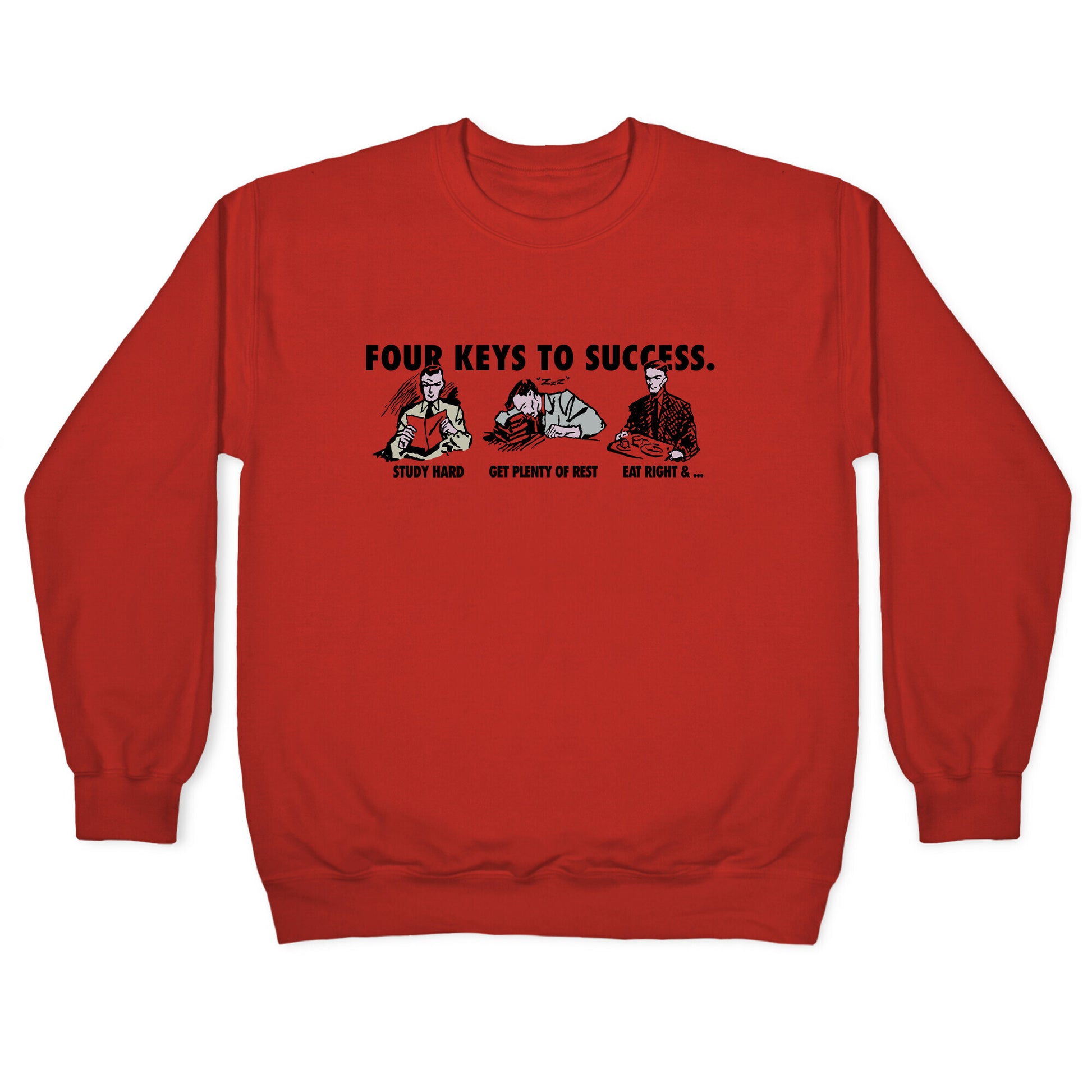 Four Keys to Success Crewneck Sweatshirt