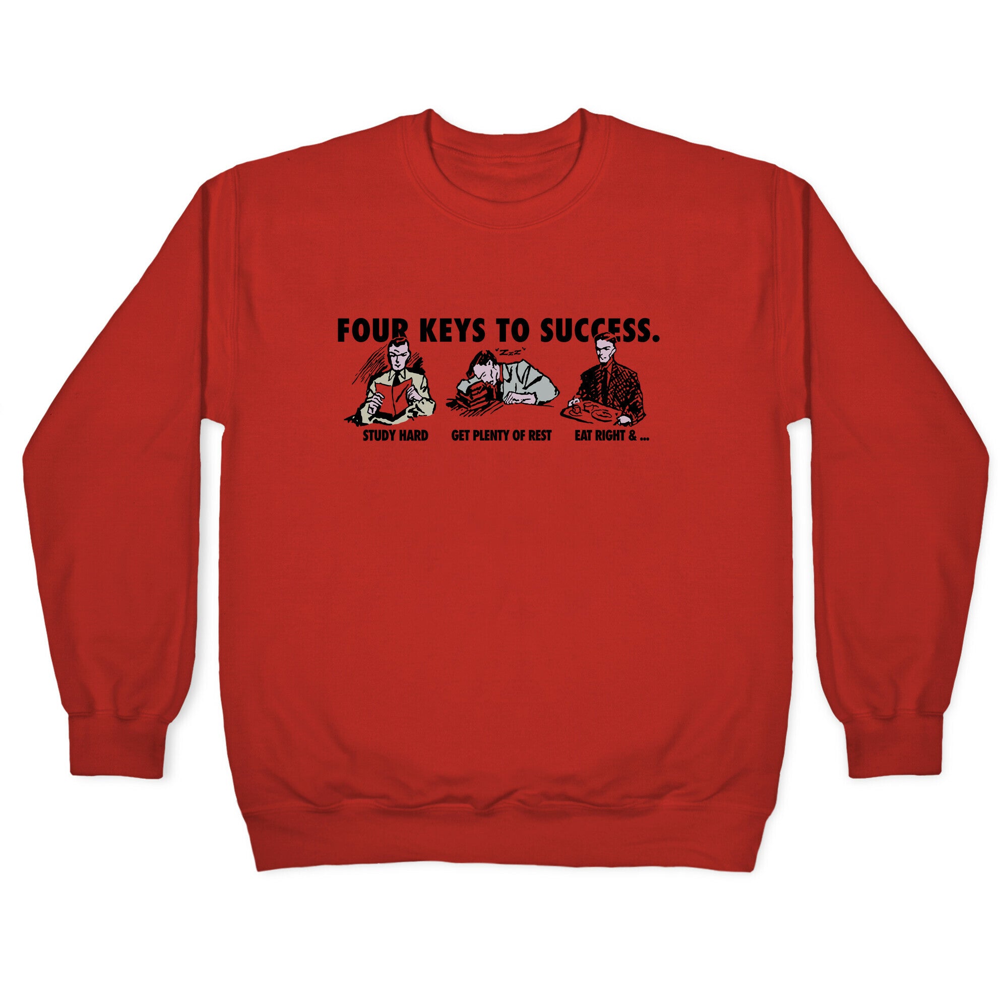 Four Keys to Success Crewneck Sweatshirt