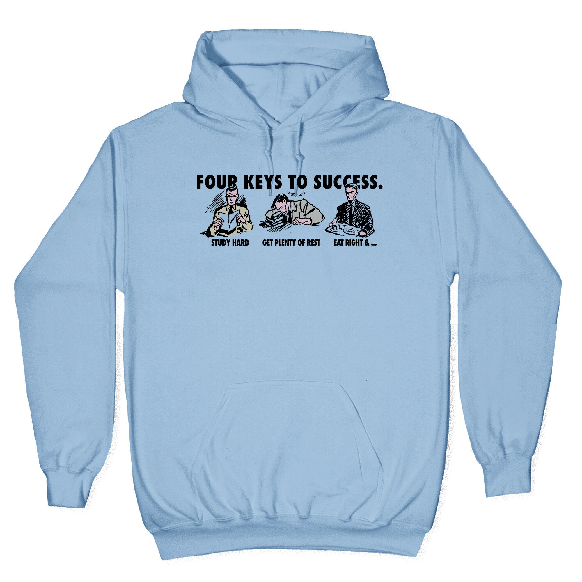 Four Keys to Success Hoodie