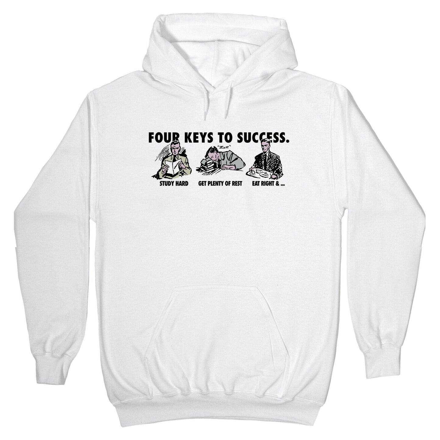 Four Keys to Success Hoodie