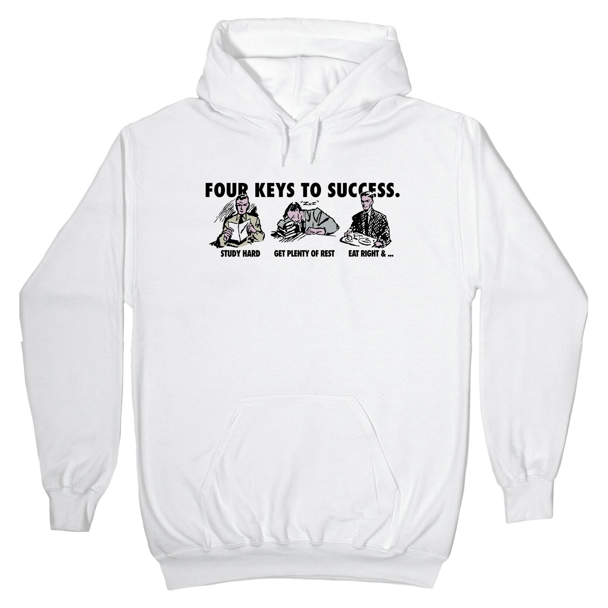 Four Keys to Success Hoodie