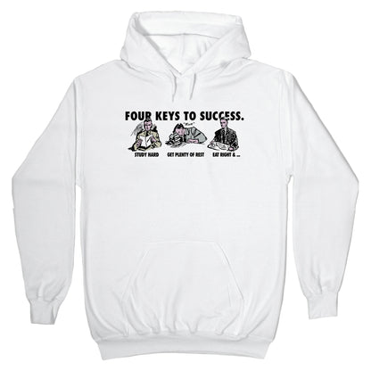 Four Keys to Success Hoodie