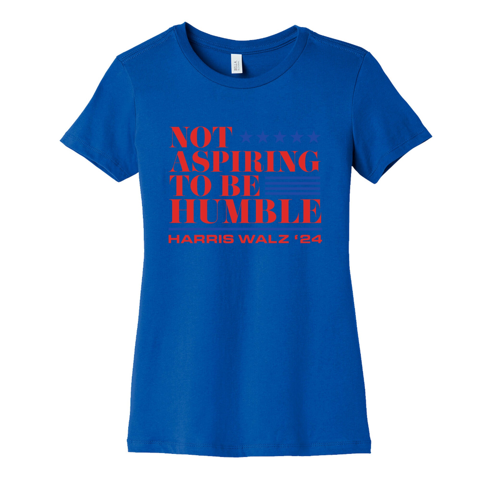 Not Aspiring To Be Humble Womens Cotton Tee