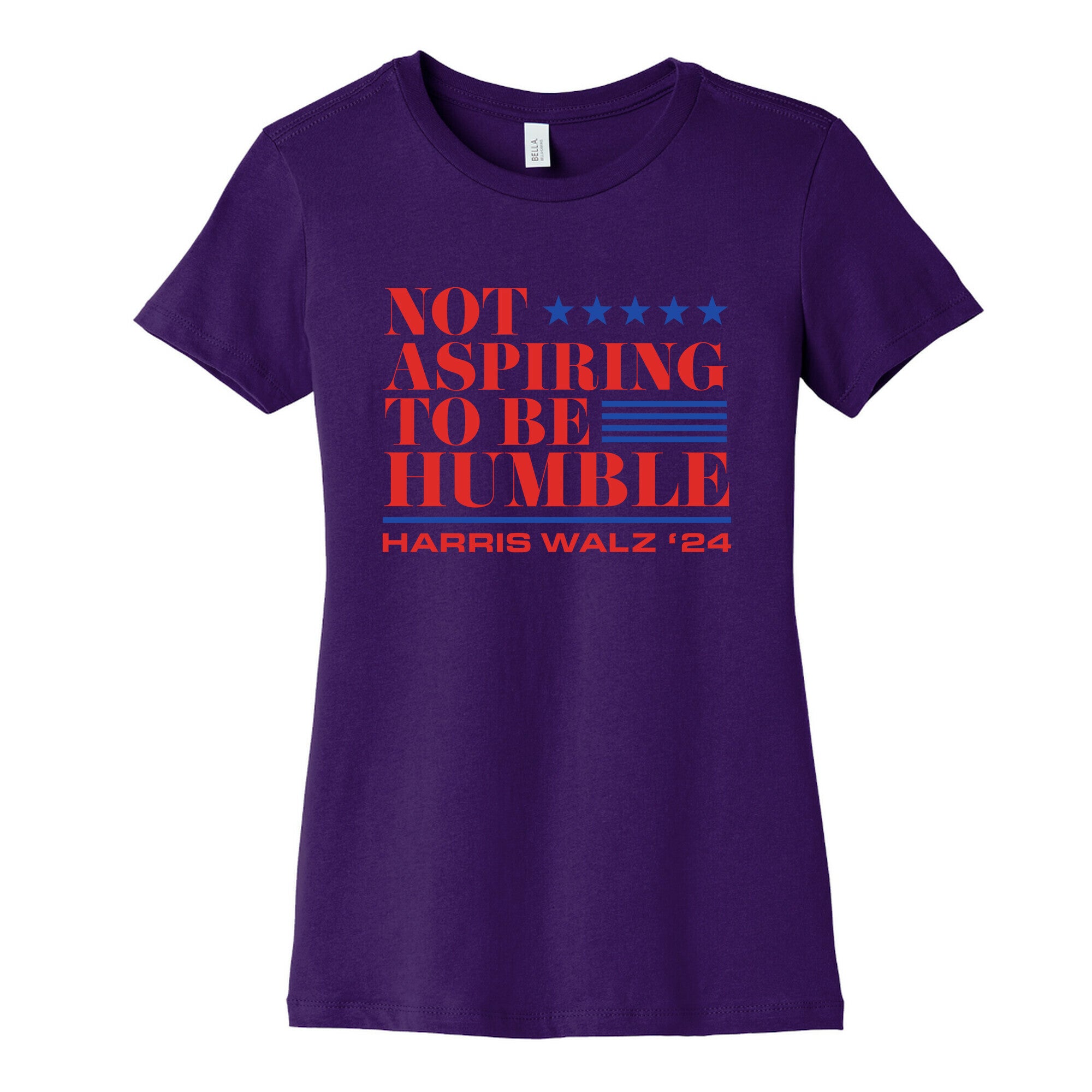 Not Aspiring To Be Humble Womens Cotton Tee