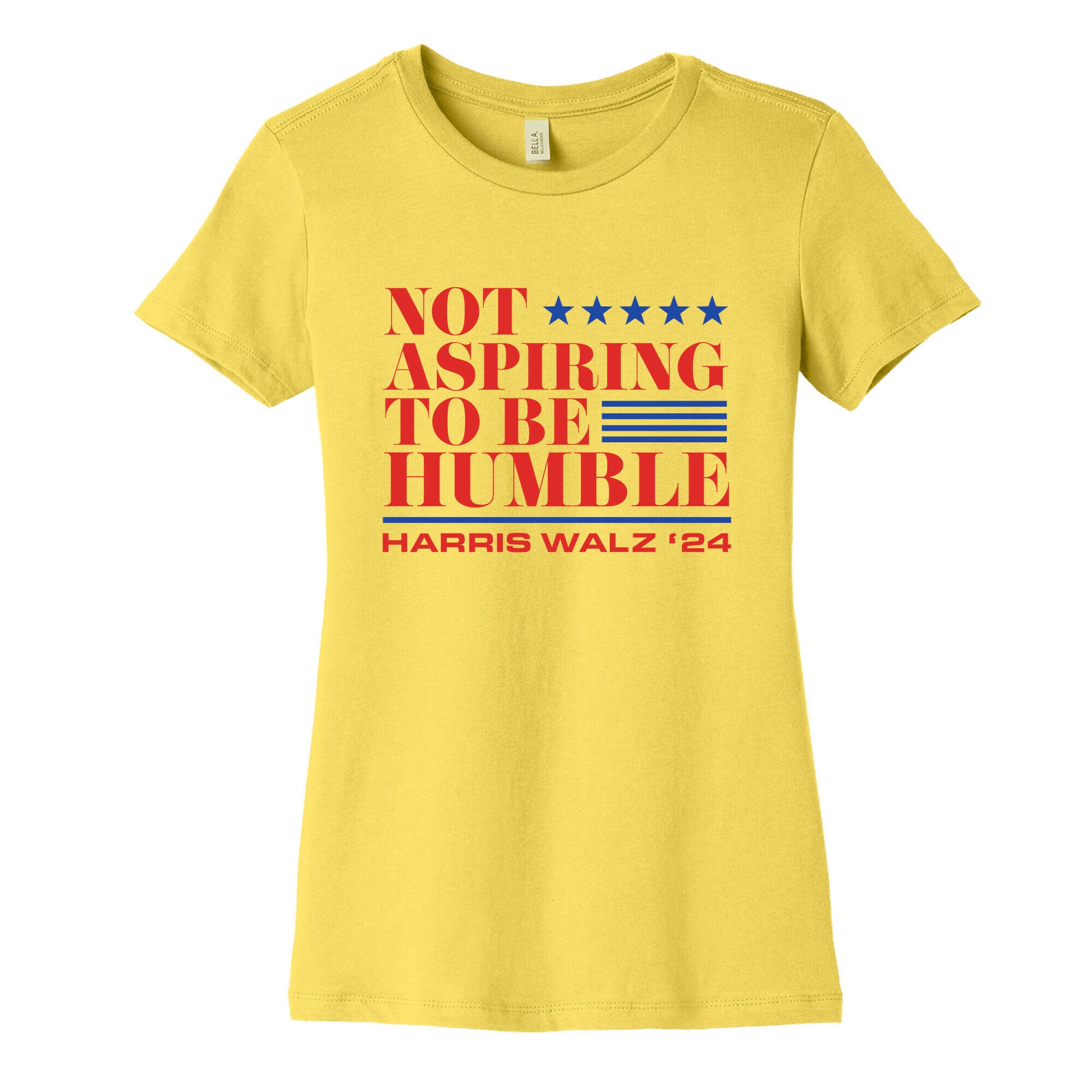 Not Aspiring To Be Humble Womens Cotton Tee