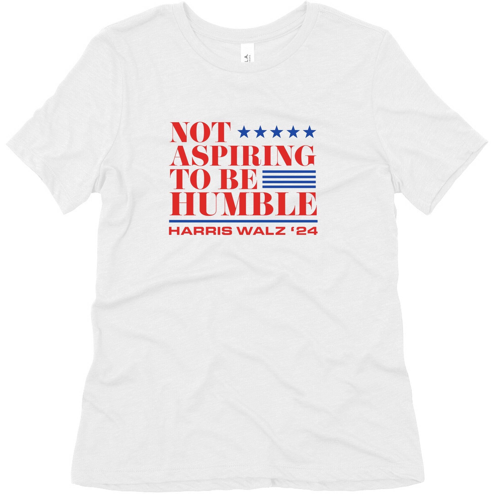 Not Aspiring To Be Humble Womens Triblend Tee