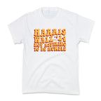 Kamala Not Aspiring To Be Humble Kids Tee