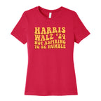 Kamala Not Aspiring To Be Humble Womens Cotton Tee