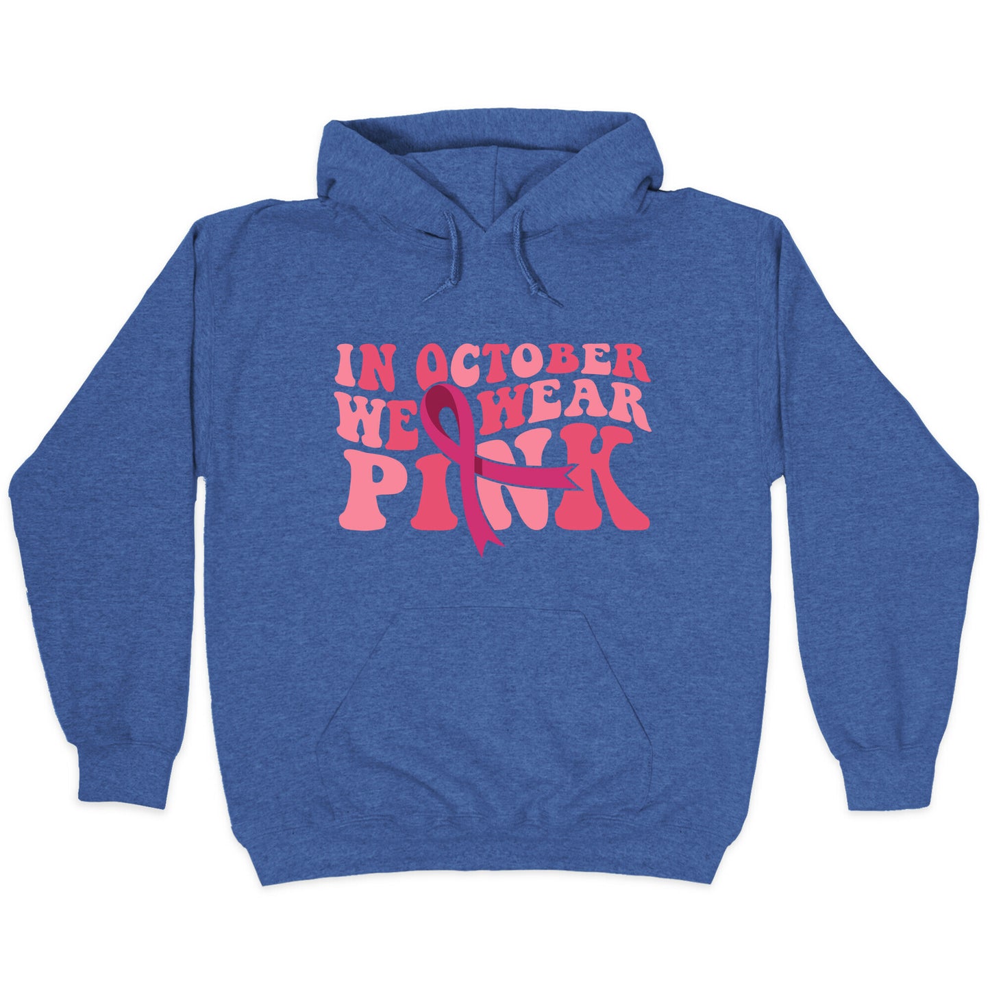 Pink Ribbon Breast Cancer Awareness Hoodie