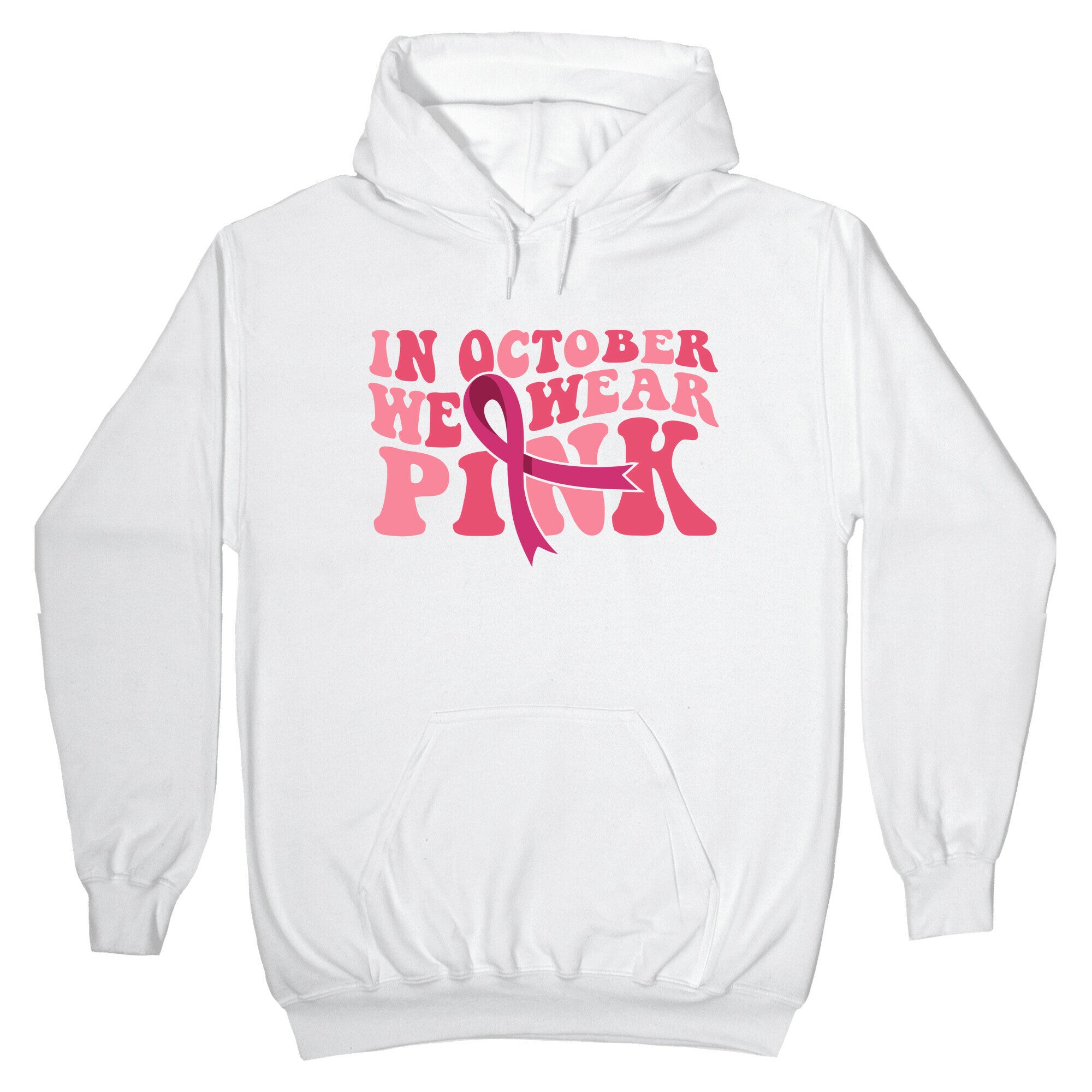 Pink Ribbon Breast Cancer Awareness Hoodie