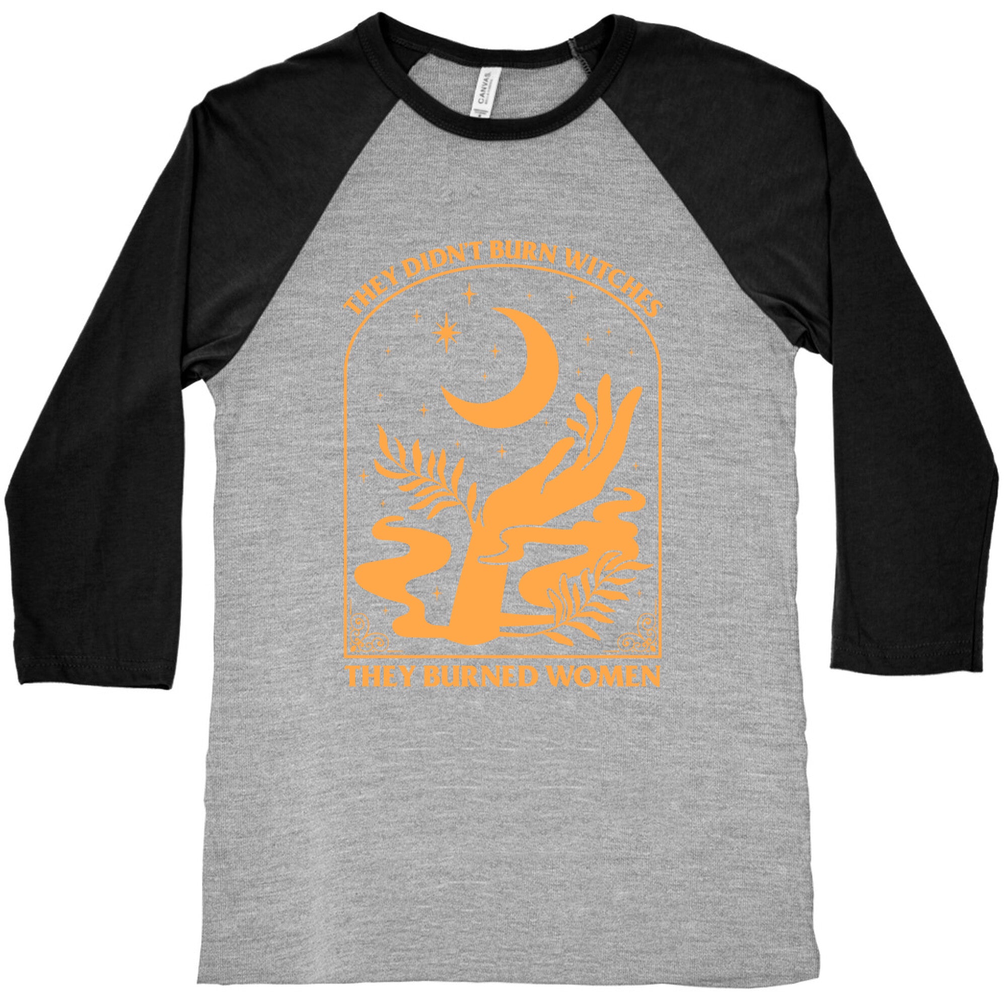 They Didnt Burn Witches Baseball Tee