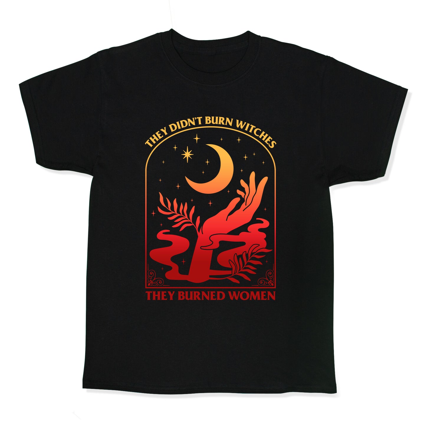 They Didnt Burn Witches They Burned Women Kids Tee