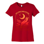 They Didnt Burn Witches They Burned Women Womens Cotton Tee
