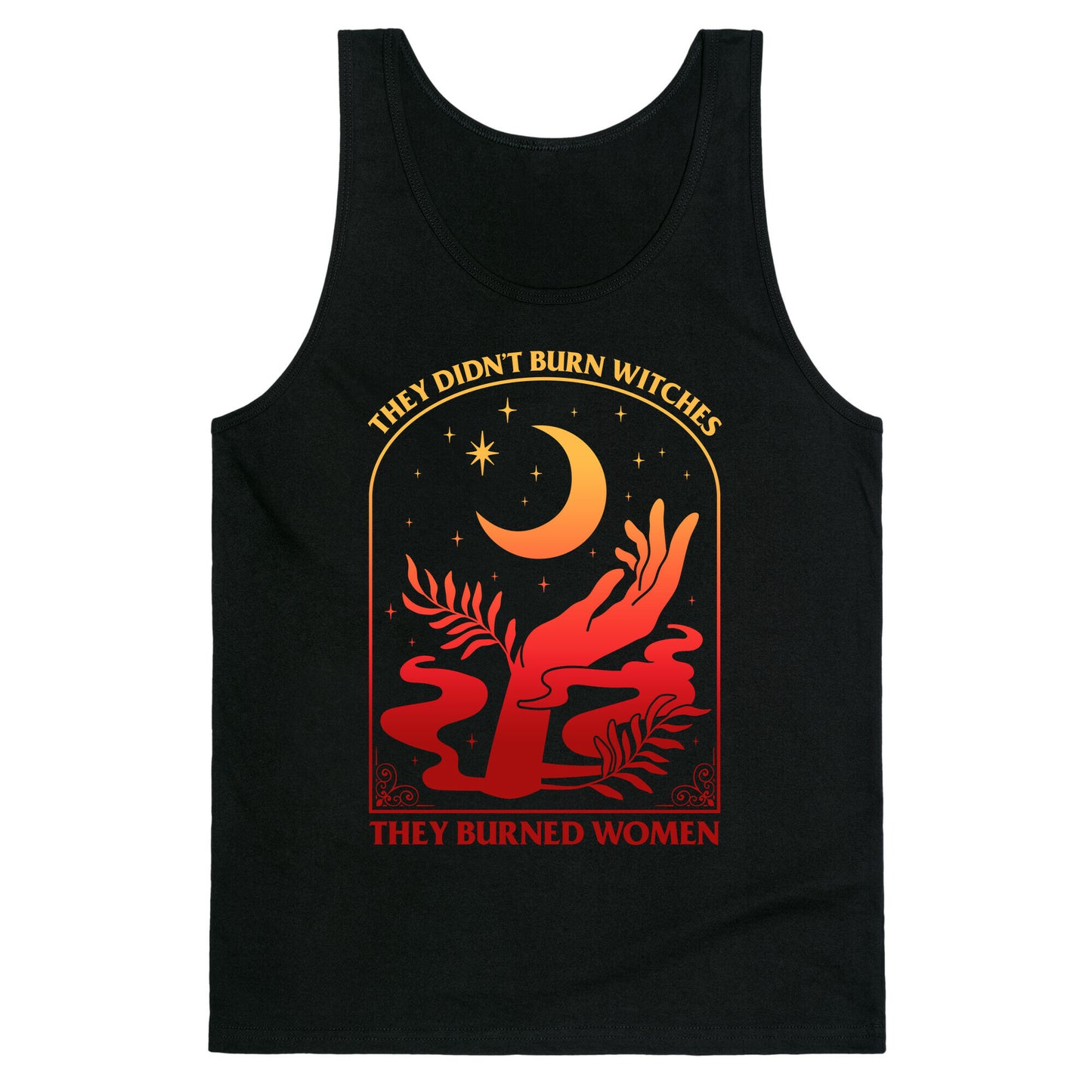 They Didnt Burn Witches They Burned Women Tank Top
